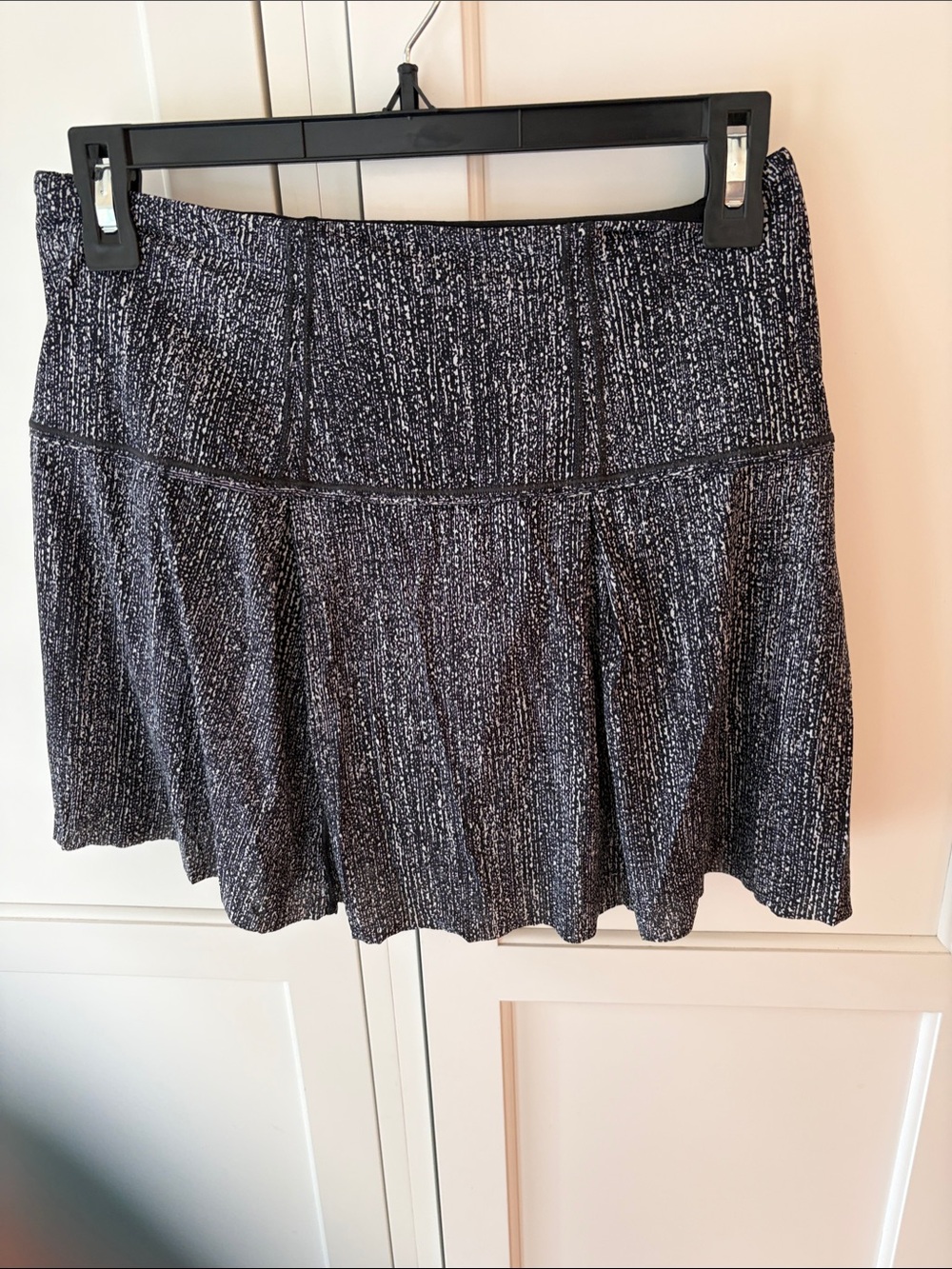 lululemon athletica Black Speckled Tennis Skirt